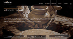 Desktop Screenshot of beahead.biz